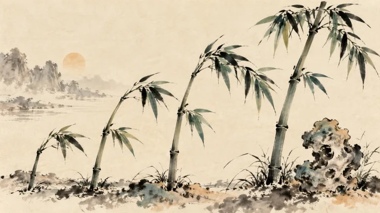 Painted illustration for The Introduction of Pinyin and Its Four Tones