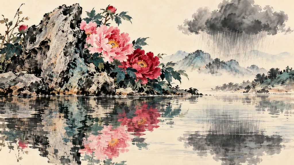 Painted illustration for Chinese Emotions Vocabulary: Expressing Feelings in Chinese
