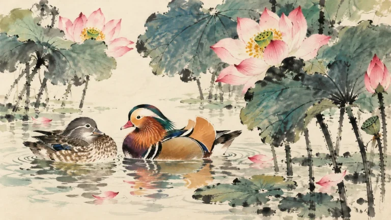 Painted illustration for Chinese Love Vocabulary: 90 Romantic Chinese Words and Phrases