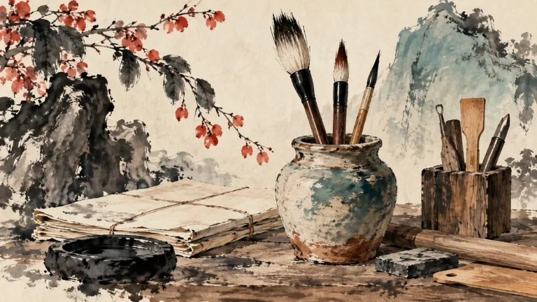 Painted illustration for Chinese Vocabulary for Jobs and Occupations