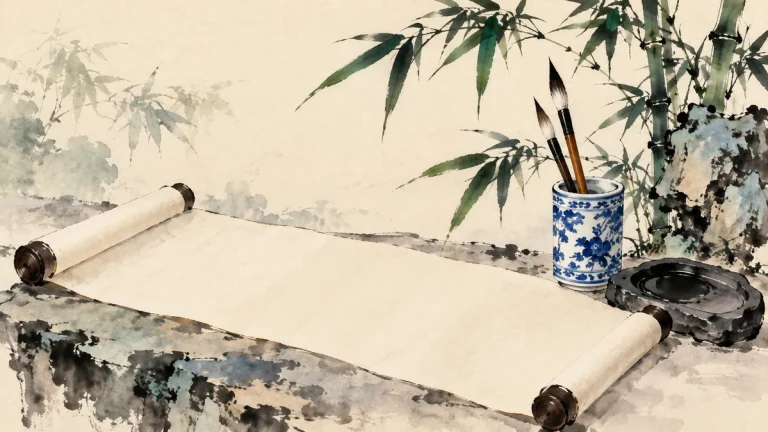 Painted illustration for Useful Chinese Essay Phrases