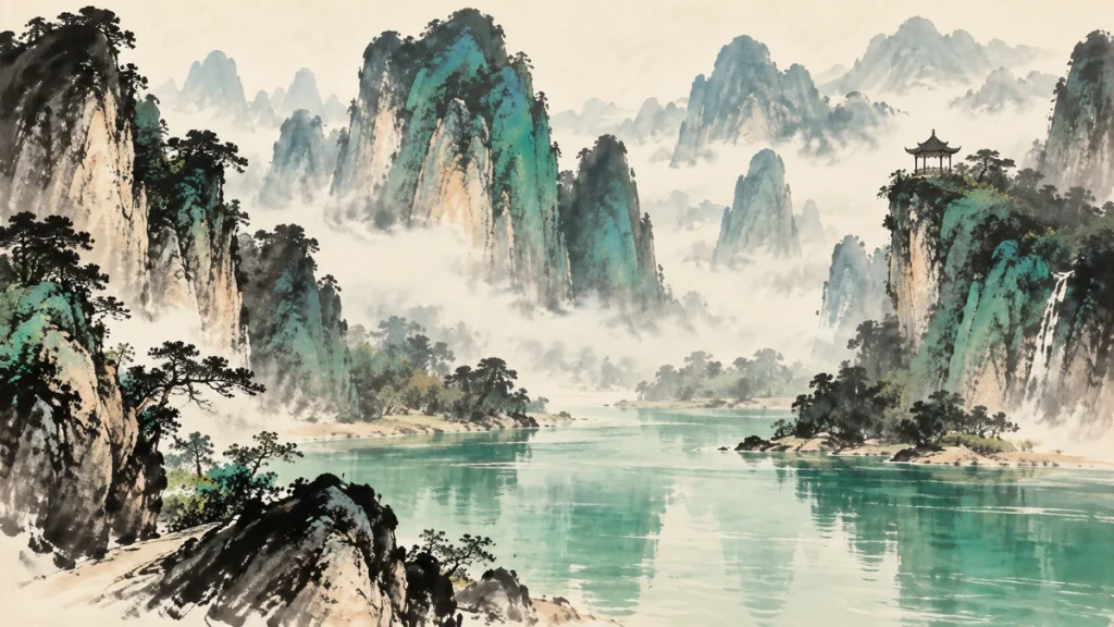 Painted illustration for Beautiful Hidden Places in China You Probably Haven’t Heard About